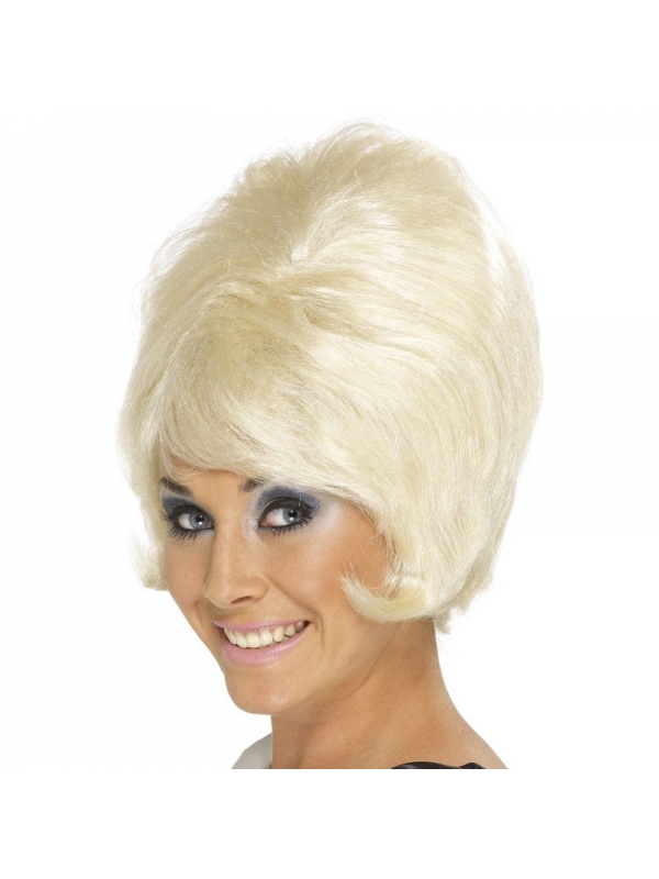 Perruque lady années 60 blonde | Accessoires