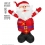 Décoration Père Noël Gonflable, Lumineux avec ventilateur -  3m -