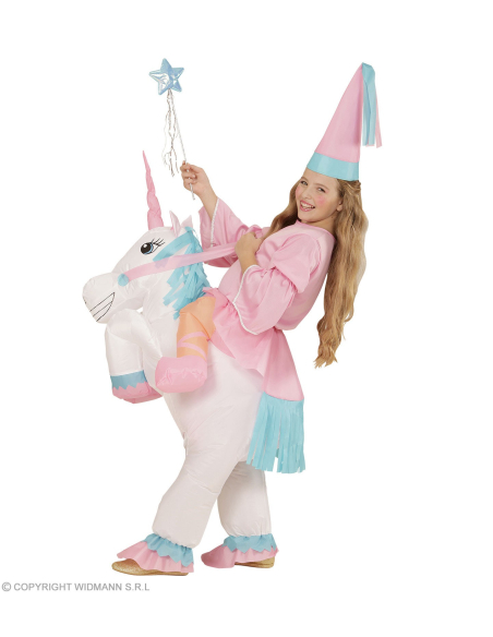 Déguisement porté par une licorne 