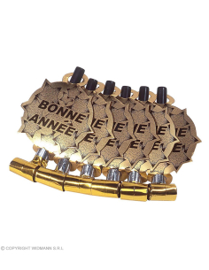 Lot de 6 Langues Sonores or