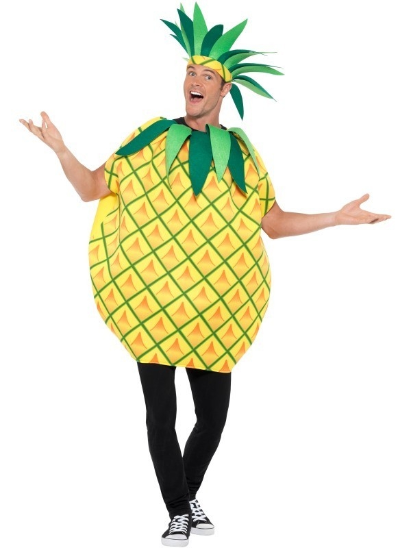 Costume Ananas avec bandeau feuilles