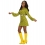 Déguisement disco femme (robe wallpaper verte)