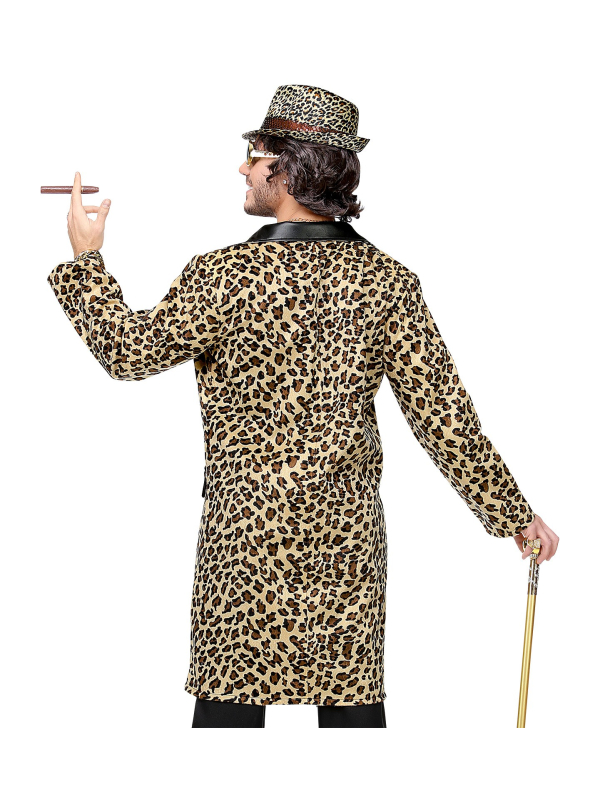 Déguisement de Dandy Homme (manteau léopard)