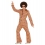 Déguisement Années 70 Disco Homme, Orange (veste, pantalon)