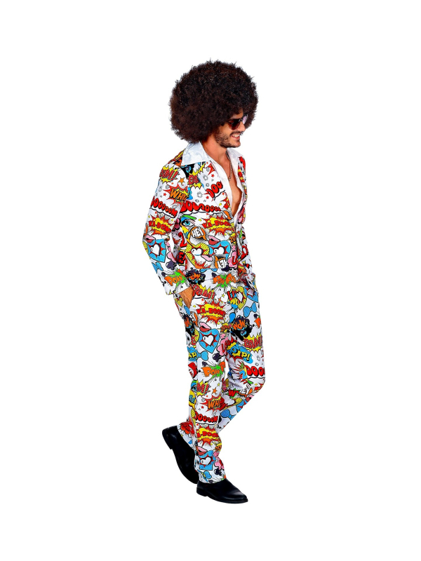Déguisement Années 70 Groovy Style, Homme (veste, pantalon)