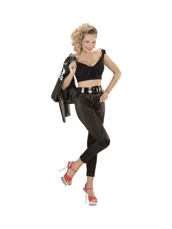 Déguisement femme Greaser  (veste, leggings - femme)