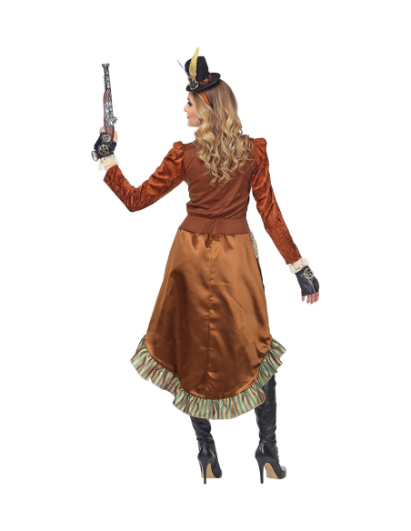 Déguisement Steampunk femme avec accessoires