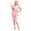 Déguisement femme bébé rose (robe avec biberon, bermuda, bonnet)