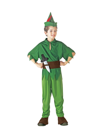 Déguisement Peter Pan Enfant - Costume Complet pour Carnaval et Anniversaires