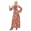 Déguisement hippie femme (robe longue, multicolore)