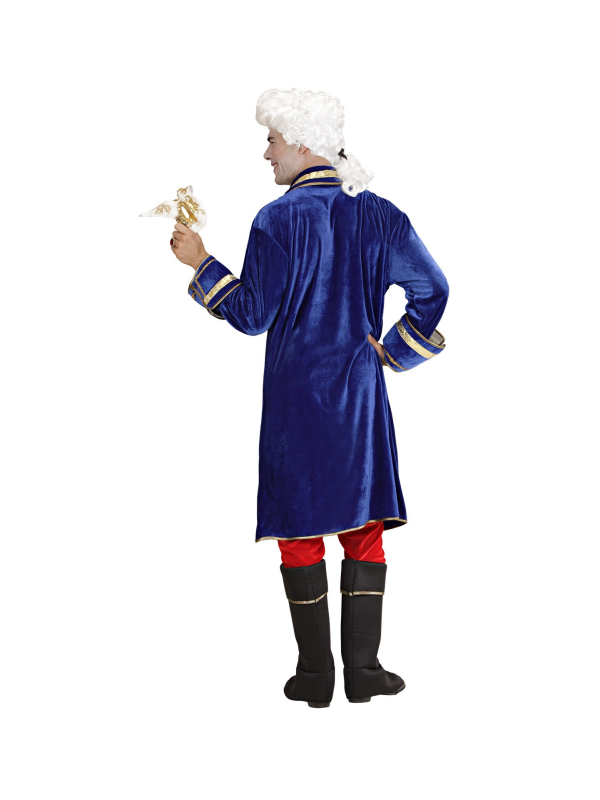 Déguisement Casanova Homme (veste longue, jabot, pantalon, sur-bottes)