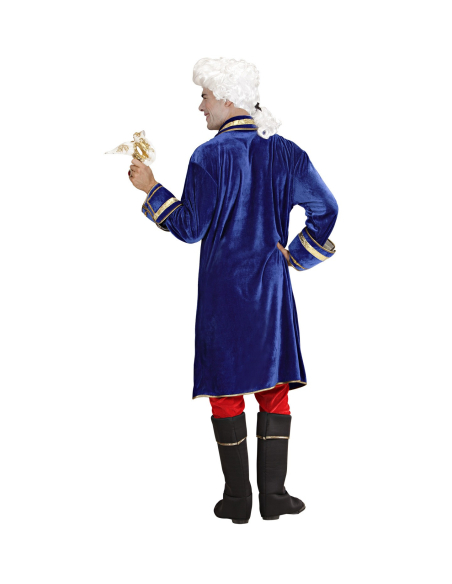 Déguisement Casanova Homme (veste longue, jabot, pantalon, sur-bottes)