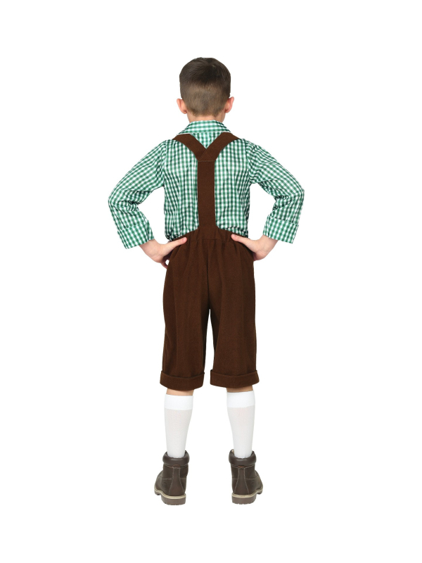 Déguisement Bavarois Enfant (chemise, lederhosen)