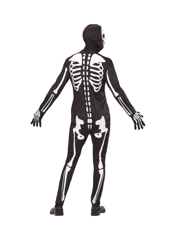 Déguisement Squelette à Zizi Homme (combinaison, gants, masque)