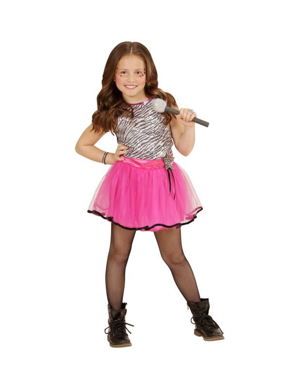 Déguisement POP STAR enfant (robe)