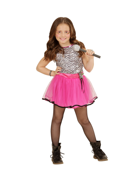 Déguisement POP STAR enfant (robe)