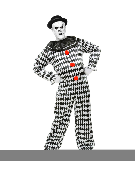 Déguisement Clown Circus Homme ou Femme (combinaison)