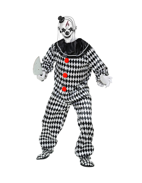 Déguisement Clown Circus Homme ou Femme (combinaison)