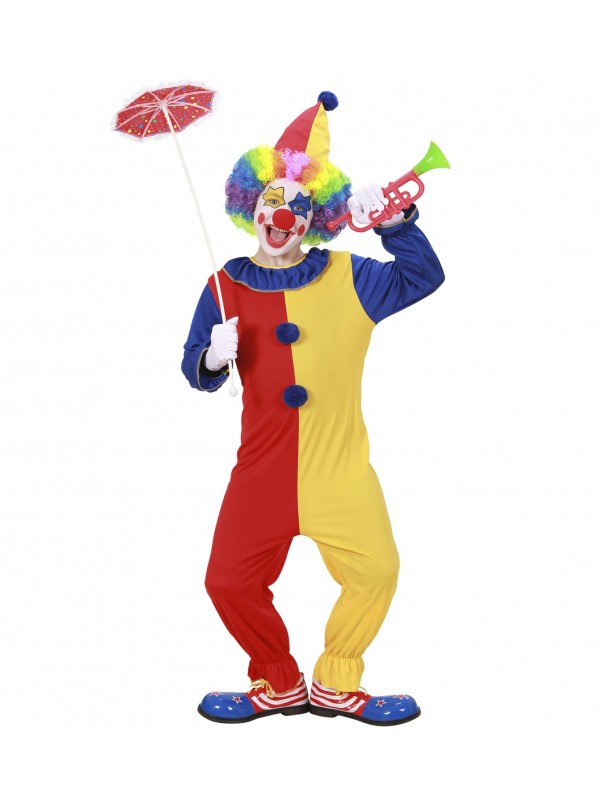 Déguisement Clown Enfant (combinaison, chapeau)