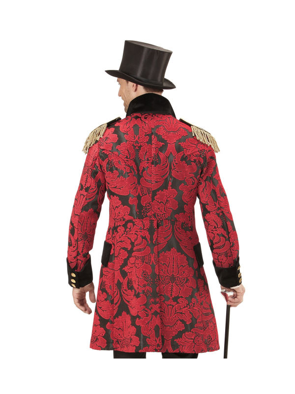 Veste de Parade Jacquard rouge pour homme