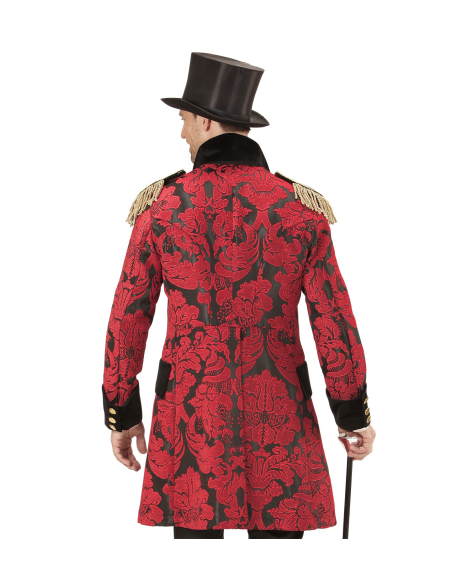 Veste de Parade Jacquard rouge pour homme