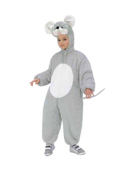 Déguisement souris enfant (combinaison à capuche/masque)