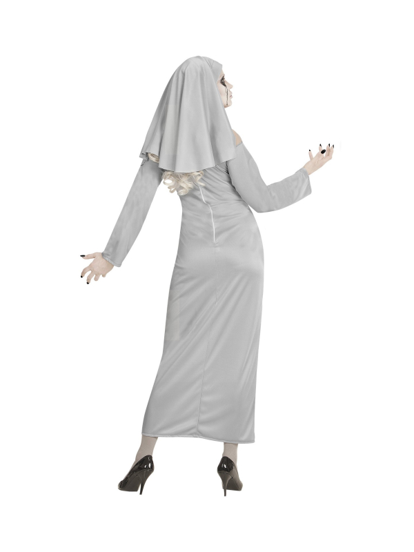 Déguisement Religieuse spectrale (robe, coiffe)