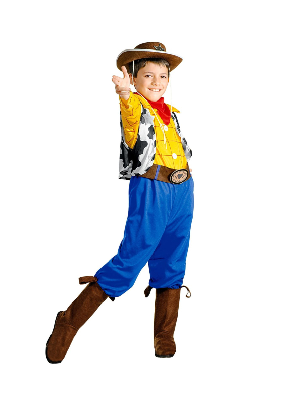 Déguisement Billy le Kid garçon (chemise, gilet, pantalon, ceinture, sur-bottes, bandana)