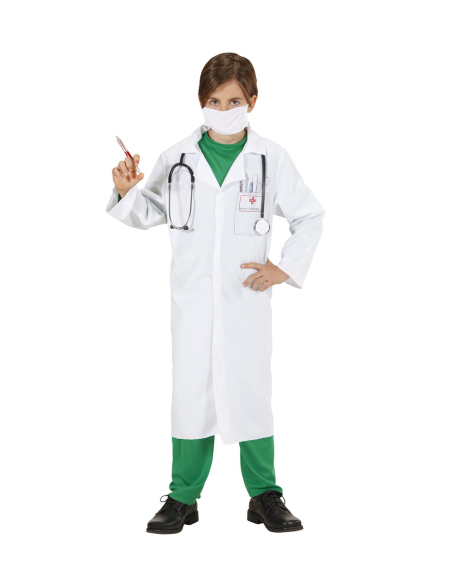 Déguisement docteur enfant (blouse, masque)