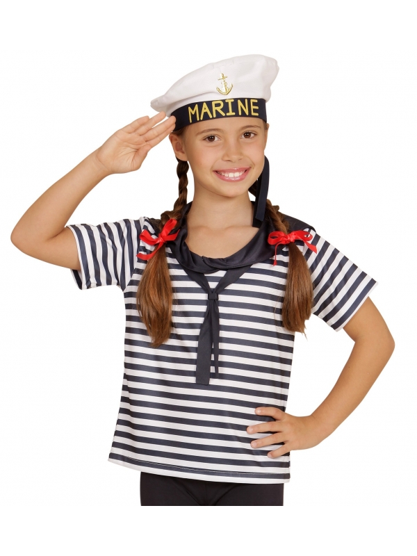 Kit marin pour enfant (t-shirt, calot)