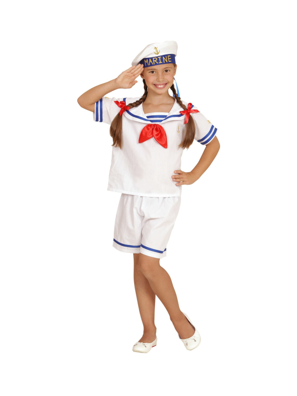 Déguisement Marin Rétro Enfant (ensemble - haut, short, calot)