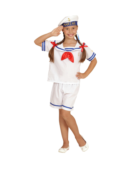 Déguisement Marin Rétro Enfant (ensemble - haut, short, calot)