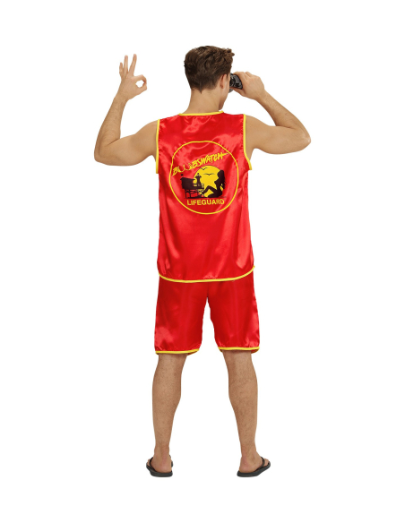 Déguisement Maitre Nageur Homme (débardeur, short)