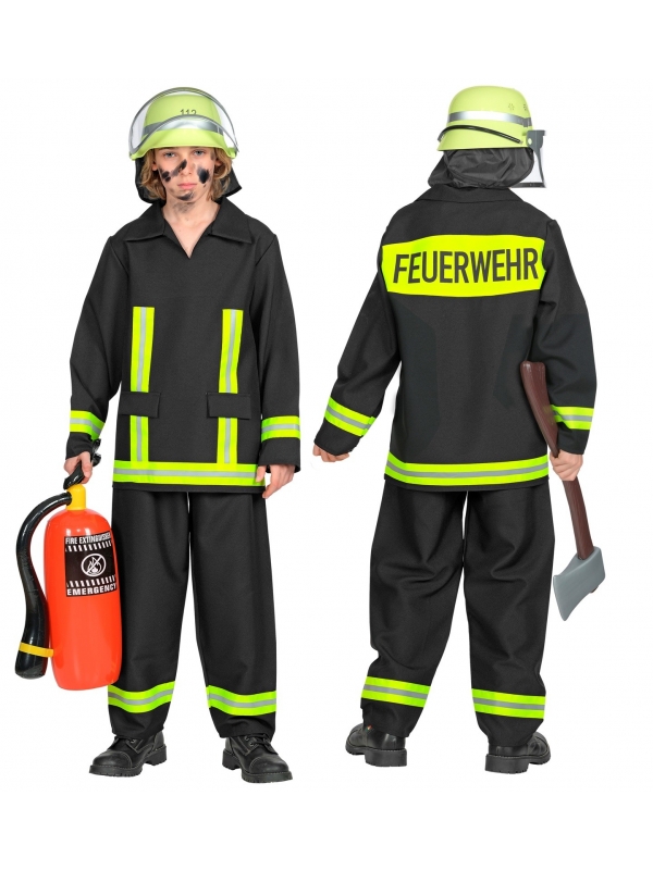 Déguisement Pompier Garçon (manteau, pantalon)