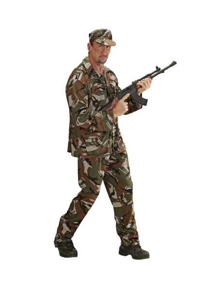 Déguisement Soldat Homme (veste, pantalon, casquette)