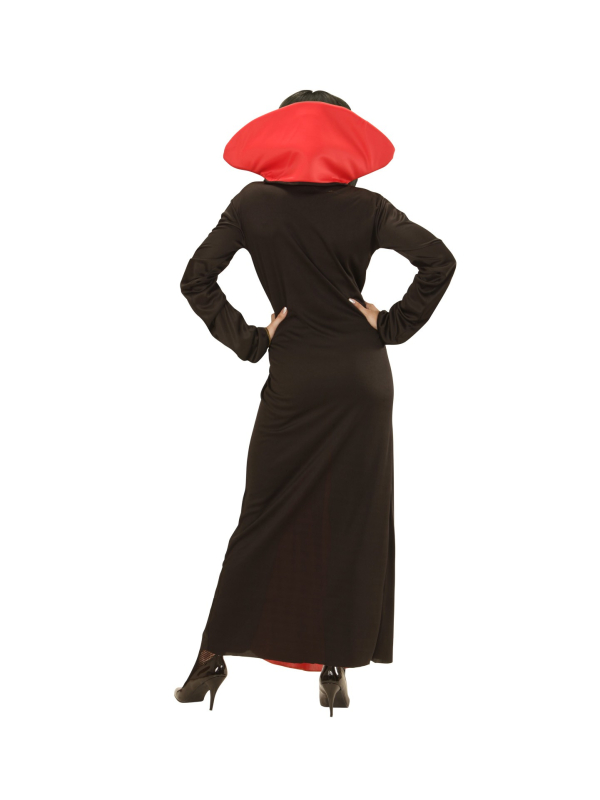 Déguisement femme Vampire Victorienne, (robe, collier)