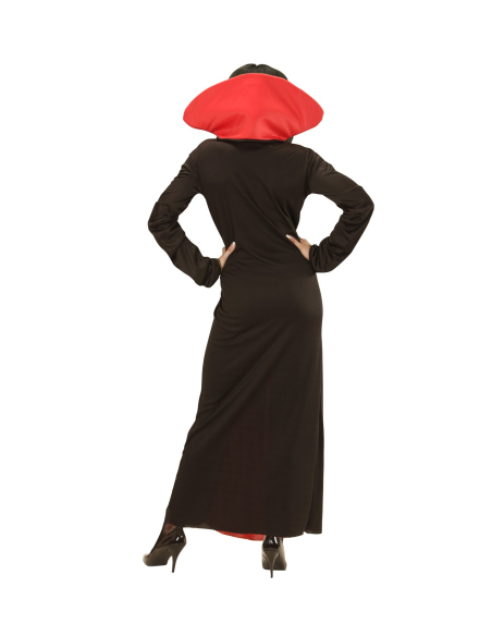 Déguisement femme Vampire Victorienne, (robe, collier)