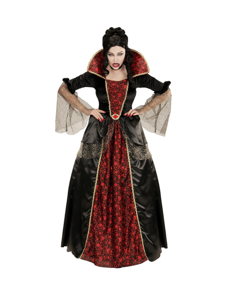 Déguisement chatelaine vampire (robe avec jupon crinoline)