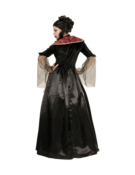 Déguisement chatelaine vampire (robe avec jupon crinoline)