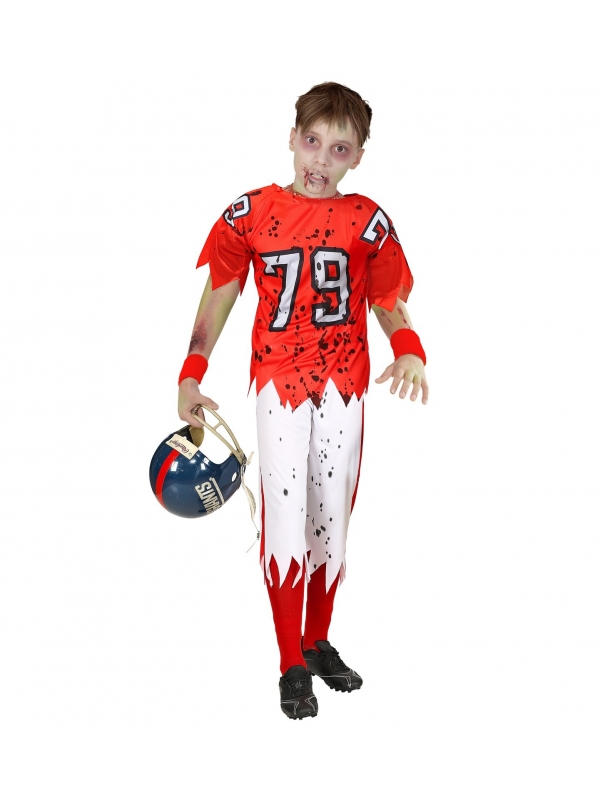 Déguisement Joueur de football Américain Zombie Enfant (tee-shirt rembourré, pantalon)