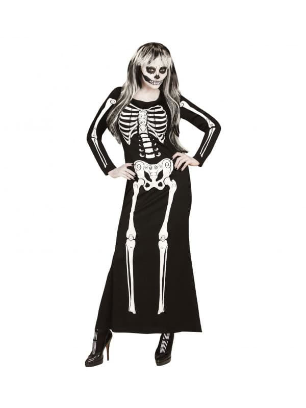 Déguisement Squelette femme (robe )