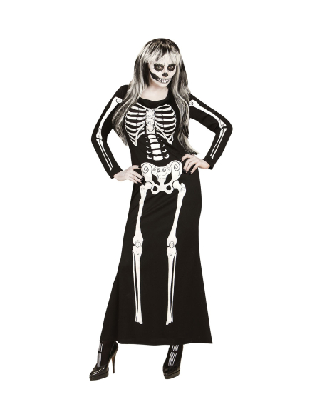 Déguisement Squelette femme (robe )