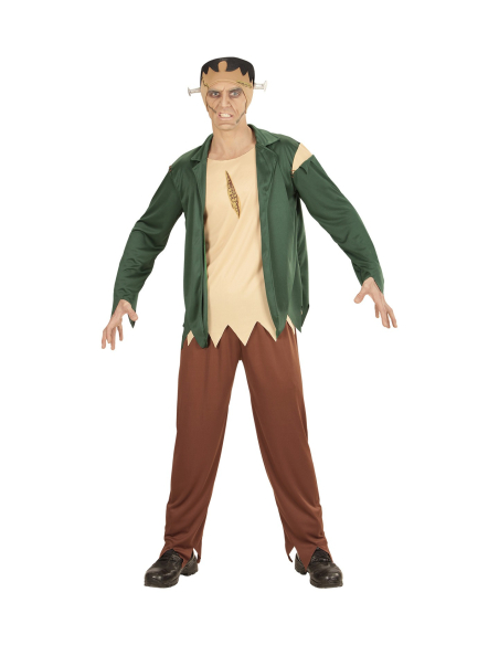 Déguisement Monstre Homme (veste avec chemise, pantalon, coiffe)