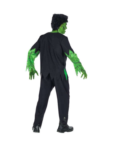 Déguisement Monstre de Laboratoire Homme (veste avec chemise, pantalon, perruque)
