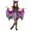 Déguisement Chauve-souris fille noir et violet (robe tutu avec ailes, oreilles)