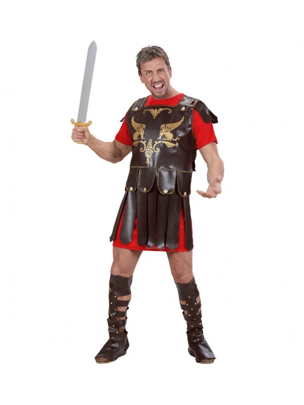 Déguisement Gladiateur Homme (tunique, armure, sur-bottes)