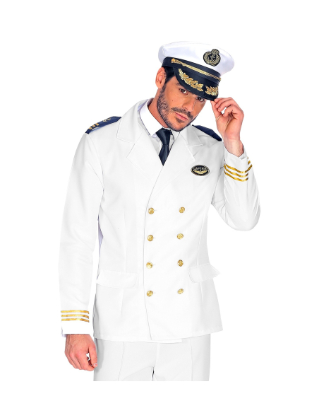 Déguisement Capitaine Marine Homme (veste blanche)