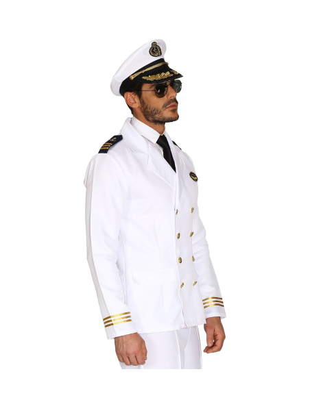 Déguisement Capitaine Marine Homme (veste blanche)