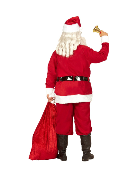 Déguisement Père Noël Homme grandes tailles (veste, pantalon, ceinture, bonnet)