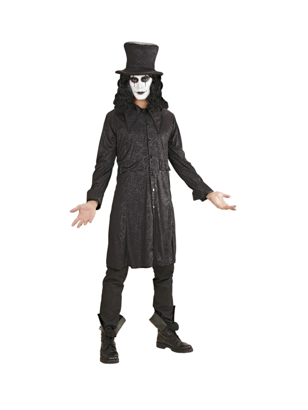 Déguisement Gothique Le Grand Corbeau Homme (veste, chapeau haut de forme)